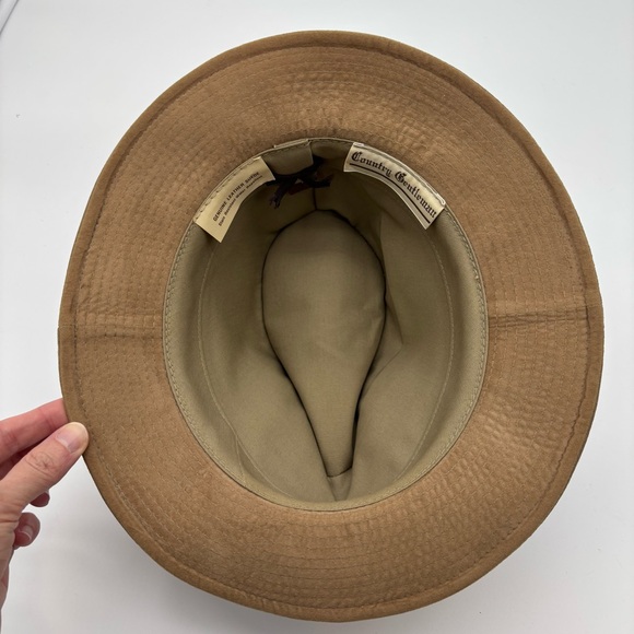 Vintage Country Gentleman Suede Hat - Picture 6 of 7